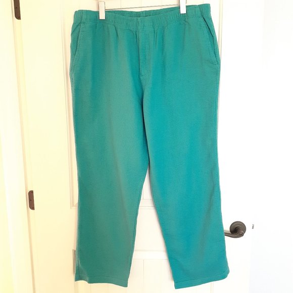 NEW The Territory Ahead Original Zephyr Drawstring Pants Blue Green Size XXL - Picture 1 of 14